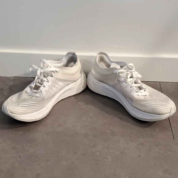 Nike Zoom Fly SP Triple White - Picture 3 of 7